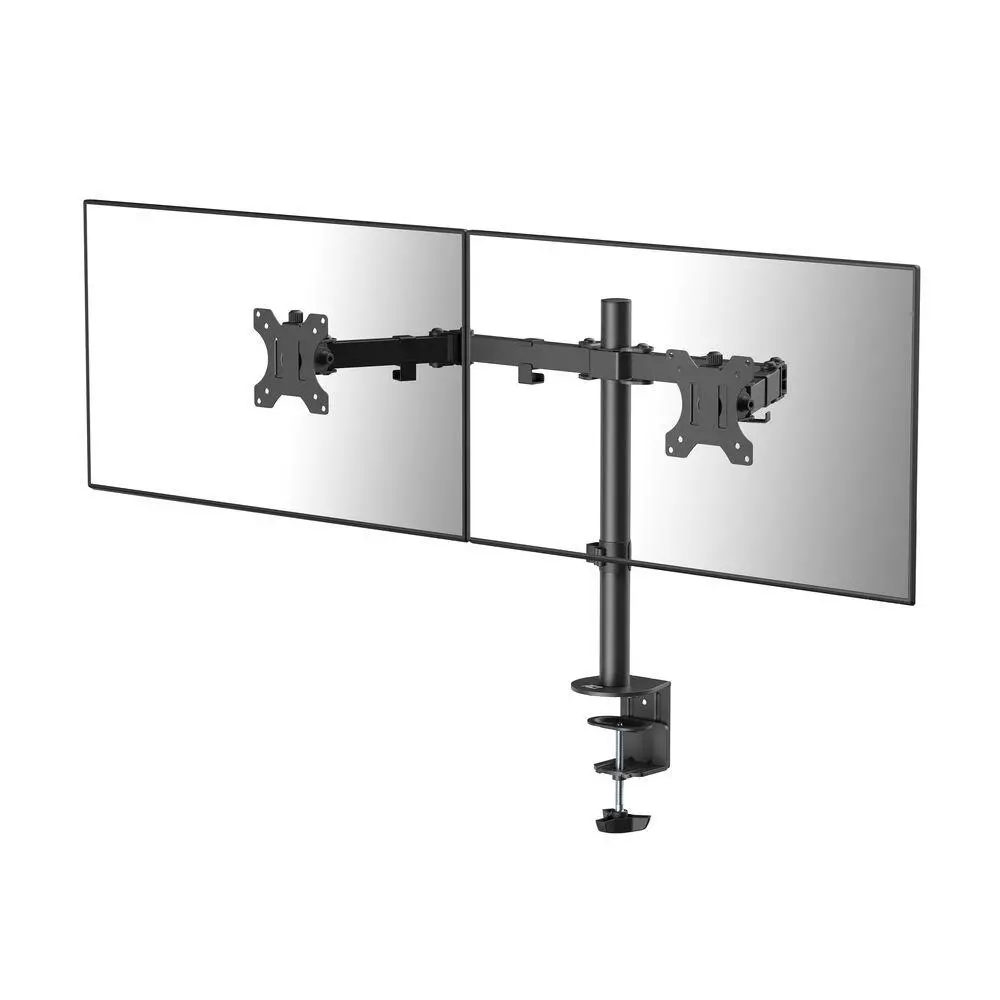 Стойка за 2 мониторa ACT AC8302, за бюро, Регулируема, 35", 2x8 кг, Черна - image 1