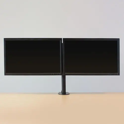 Стойка за 2 мониторa ACT AC8302, за бюро, Регулируема, 35", 2x8 кг, Черна - image 4