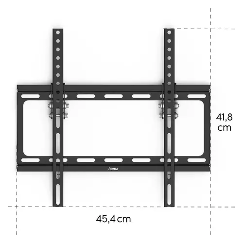 Suport TV Hama TILT, 191 cm (75"), Negru - 11