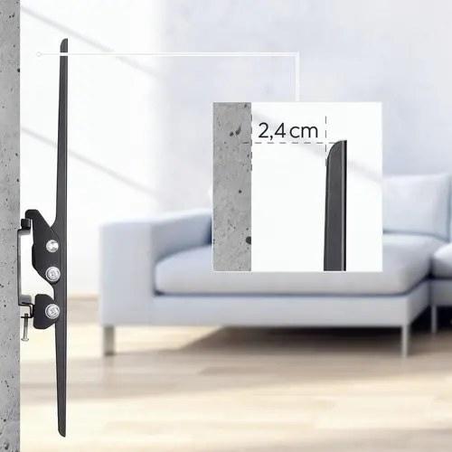 Стойка за TV Hama TILT, 191 см (75"), Черна - image 8