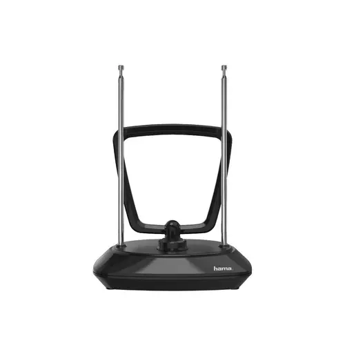 Вътрешна антена HAMA, DVB-T/DVB-T2, активна, 121702 - image 1