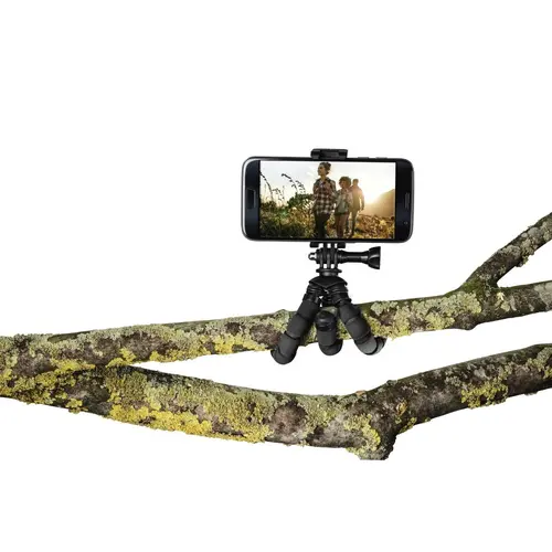 Mini trepied HAMA Flex, pentru smartphone-uri, 14 cm, 04609 - 6