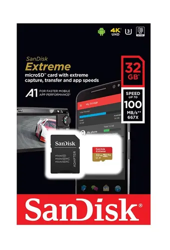 Card de memorie Sandisk Extreme® microSDHC Card, 32GB - 1