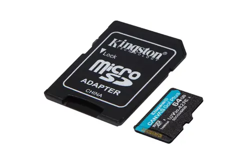 Карта памет Kingston Canvas Go! Plus microSDXC 64GB - image 1