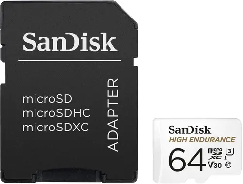 Κάρτα μνήμης SANDISK micro SDXC UHS-I, U3, προσαρμογέας SD, 64GB - 2