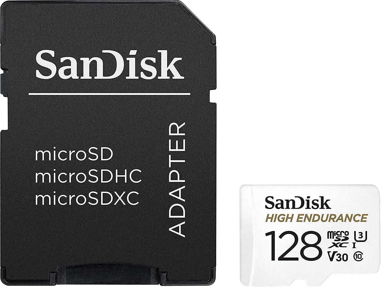 Карта памет SANDISK micro SDXC UHS-I, U3, SD Адаптер, 128GB - image 2