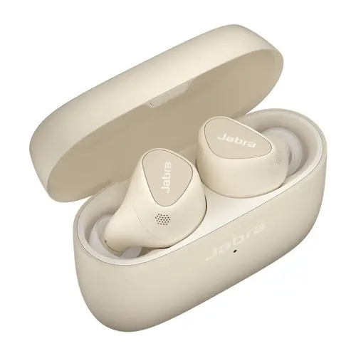 Блутут слушалки Jabra Elite 5 Gold Beige - image 1