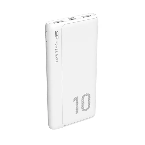 Външна батерия Silicon Power GP15 10000 mAh, Бяла - image 1