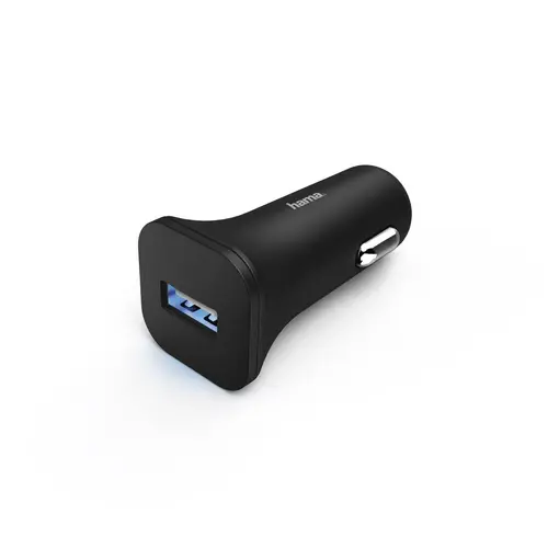 Зарядно за кола/камион HAMA  USB 1.2A 6W черен - image 1