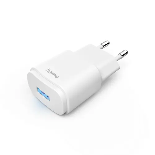 Încărcător de rețea HAMA, USB-A, 6 W, Alb - 2