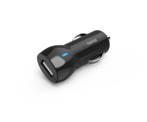 Зарядно за кола, USB-A, 12 W, HAMA-201635 - image 1