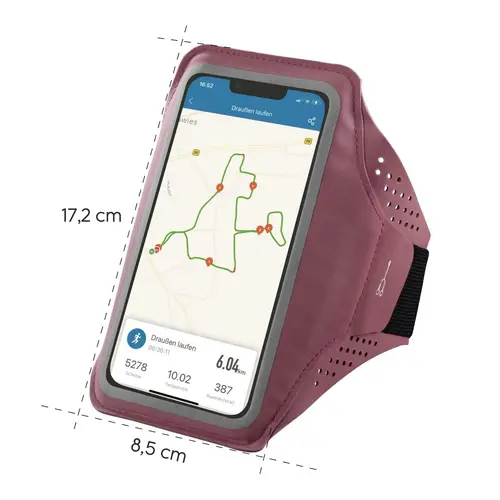 Спортен калъф за ръка HAMA Finest Sports, За телефони XL, Розов - image 7