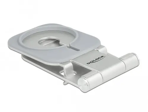 Поставка за смартфон DeLock 18426, Място за магнитно зарядно MagSafe, Алуминий, Сребрист - image 2