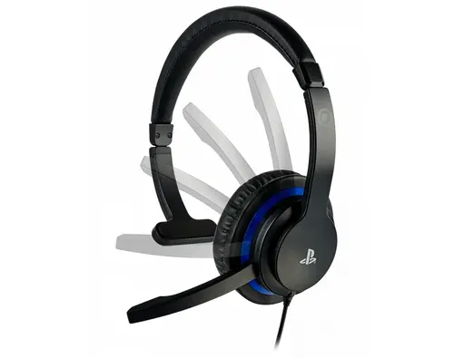 Геймърски слушалки Nacon Bigben PS4 Official Communicator, Микрофон, Черен - image 2