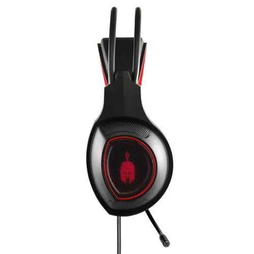 Геймърски слушалки Spartan Gear Thorax, Микрофон, Черен/Червен - image 1