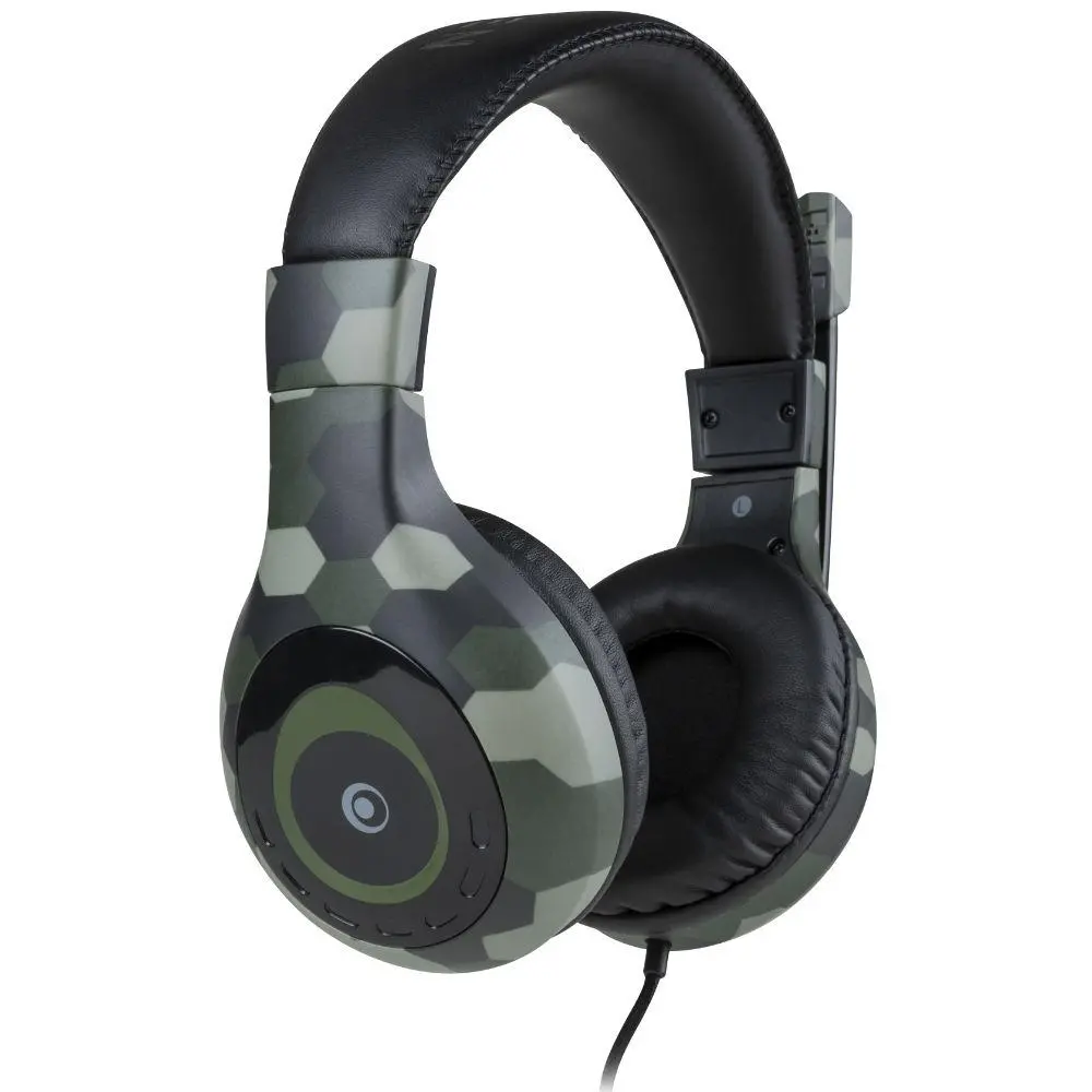 Геймърски слушалки Nacon Bigben Stereo Gaming Headset V1, Микрофон, Камуфлажно зелено - image 3