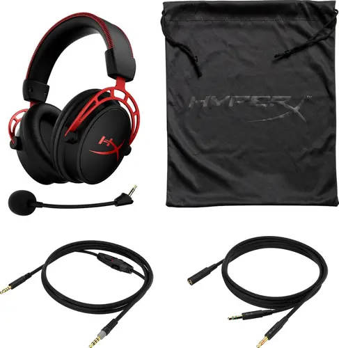 Căști gaming HyperX Cloud Alpha, Negru/Roșu - 3