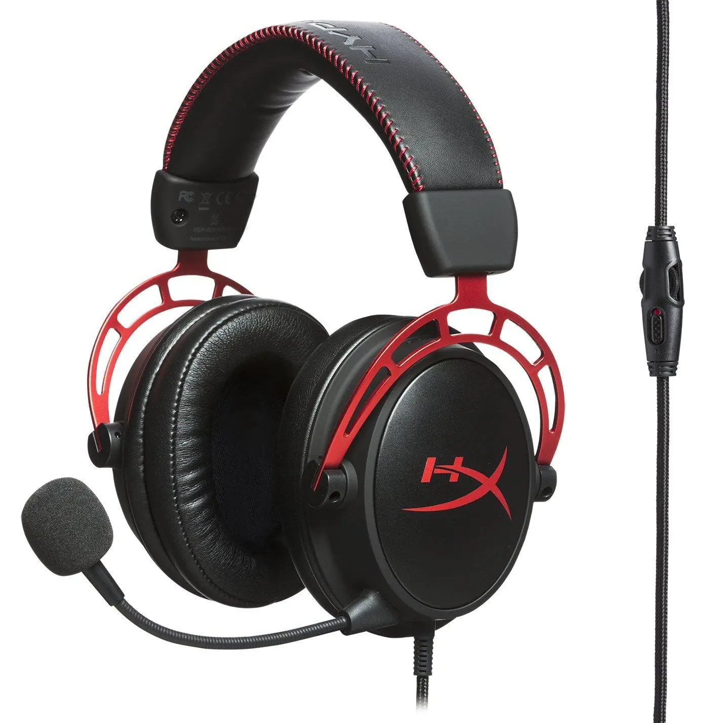 Геймърски слушалки HyperX Cloud Alpha, Черен/Червен - image 4