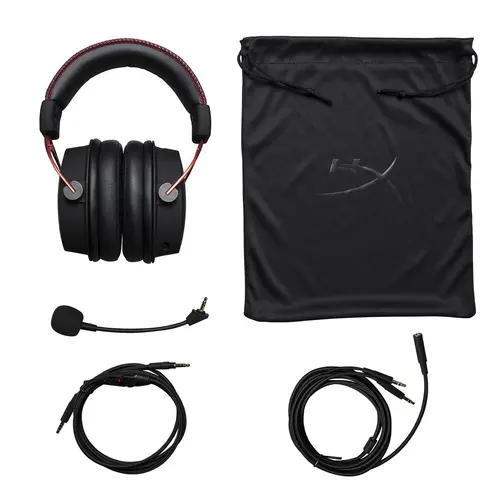Геймърски слушалки HyperX Cloud Alpha, Черен/Червен - image 6