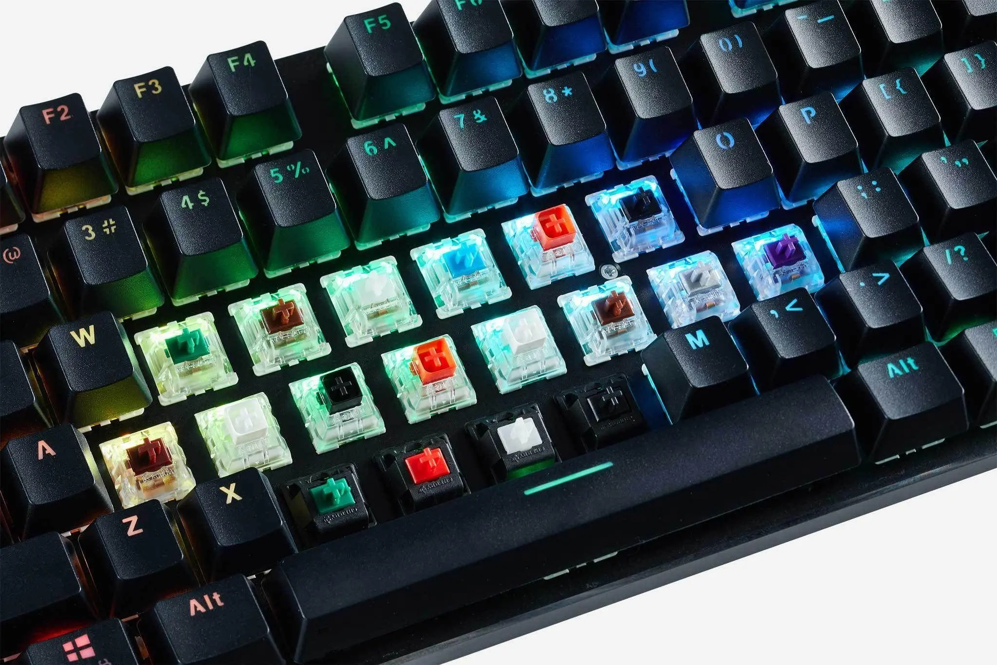 Μηχανικό gaming πληκτρολόγιο βάση Glorious RGB GMMK TKL, ISO Layout - image 1