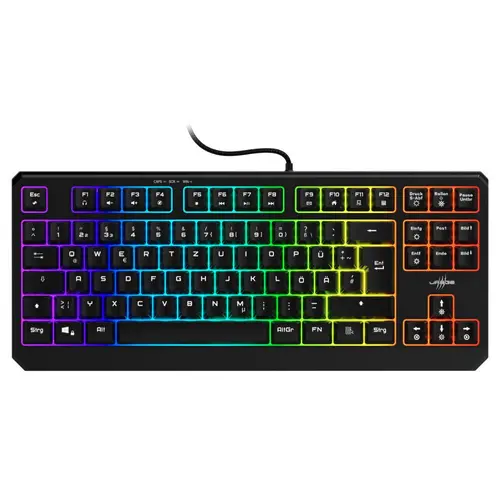 Геймърска клавиатура Hama uRage Exodus 220 TKL RGB - image 1
