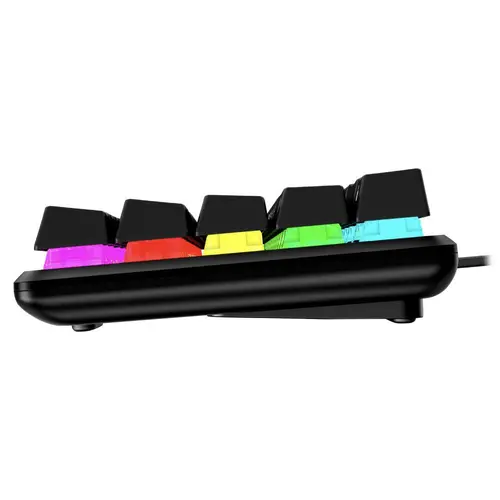 Геймърскa механична клавиатура HyperX Alloy Origins 65, HyperX Aqua суичове, Черен - image 3