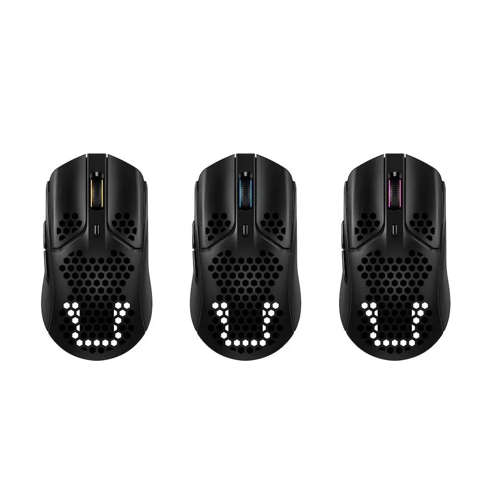 Геймърска мишка HyperX Pulsefire Haste, Wireless, RGB, USB, Черен Червен - image 6