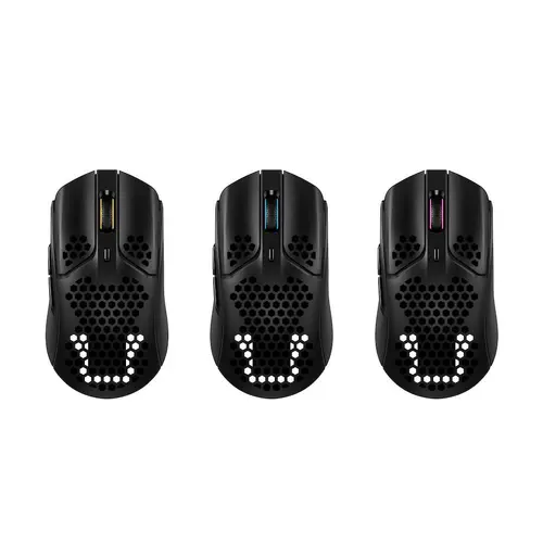 Геймърска мишка HyperX Pulsefire Haste, Wireless, RGB, USB, Черен Червен - image 6