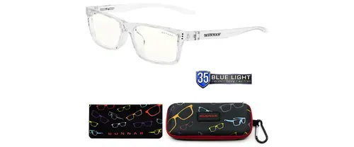 Детски компютърни очила GUNNAR Cruz Kids Large, Clear Natural, Кристал - image 3