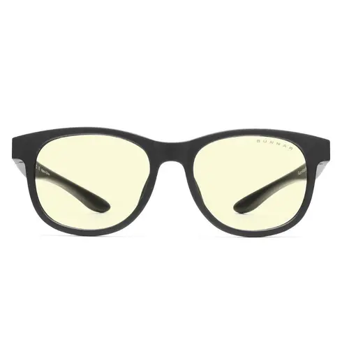 Детски компютърни очила GUNNAR Rush Kids Small, Amber Natural, Черен - image 1