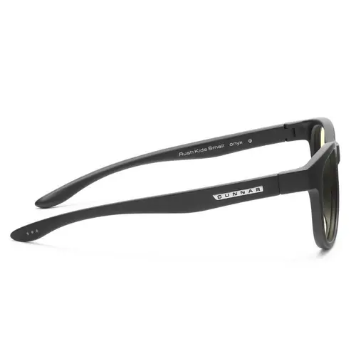 Детски компютърни очила GUNNAR Rush Kids Small, Amber Natural, Черен - image 2