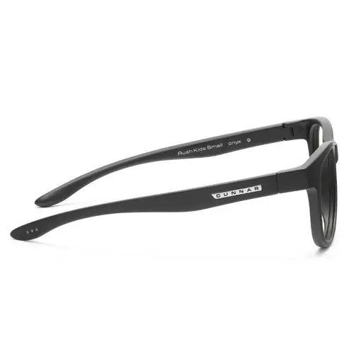 Детски компютърни очила GUNNAR Rush Kids Small, Clear Natural, Черен - image 2