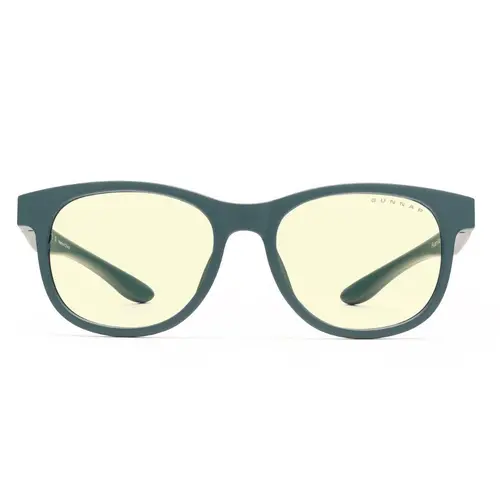 Детски компютърни очила GUNNAR Rush Kids Small, Amber Natural, Зелен - image 1
