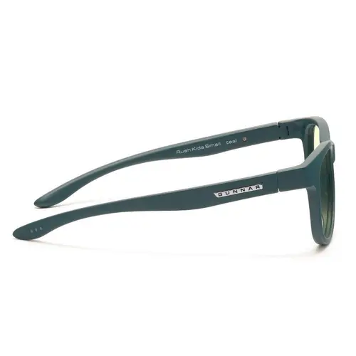 Детски компютърни очила GUNNAR Rush Kids Small, Amber Natural, Зелен - image 2