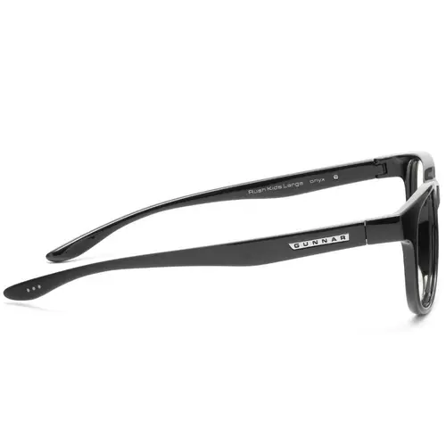 Детски компютърни очила GUNNAR Rush Kids Large, Clear Natural, Черен - image 2