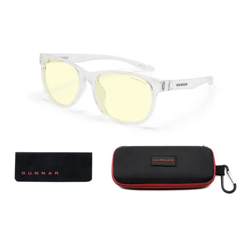 Детски компютърни очила GUNNAR Rush Kids 12+, Amber Natural, Кристал - image 3