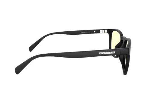 Ochelari pentru calculator GUNNAR Oakland Onyx, Amber Natural, Negru - 3