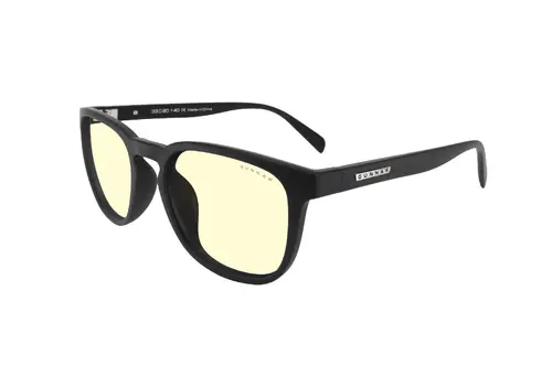 Ochelari pentru calculator GUNNAR Oakland Onyx, Amber Natural, Negru - 1