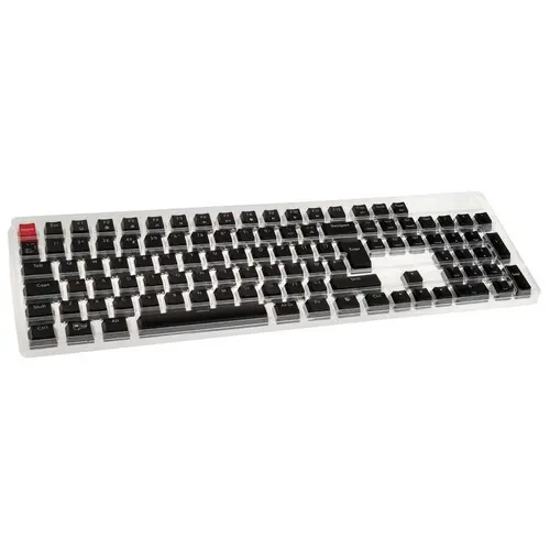 Капачки за механична клавиатура Glorious ABS - 105 Keys Black UK Layout
