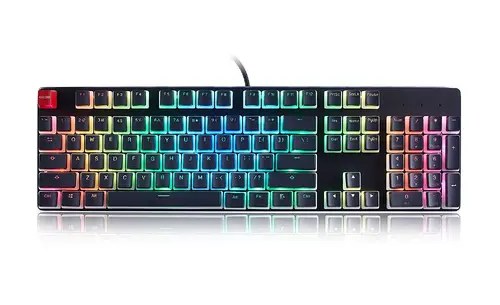 Капачки за механична клавиатура Glorious Aura Keycaps Black US-Layout - image 3