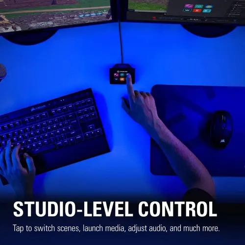 Контролер Elgato Stream Deck Mini, 6LCD бутона, Черен - 3