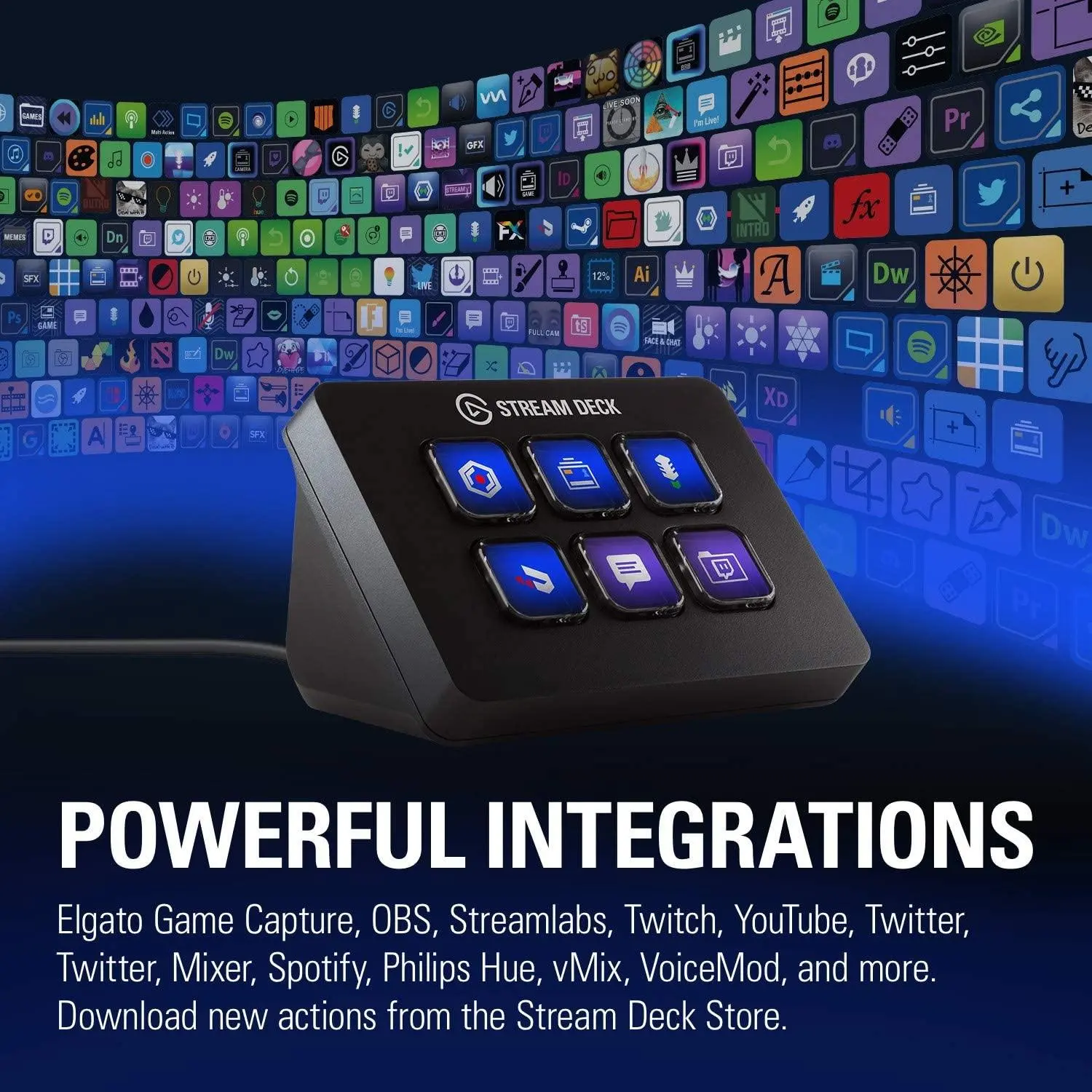 Χειριστήριο Elgato Stream Deck Mini, 6 LCD πλήκτρα, Μαύρο - image 3