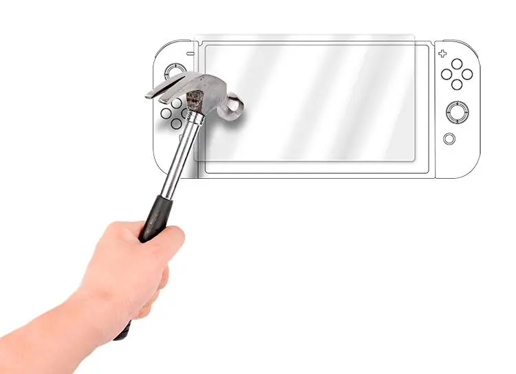 Sticlă de protecție BigBen Nintendo Switch TG Protector NACON - image 2