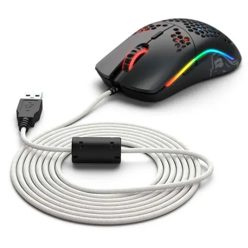 Кабел за мишка Glorious Ascended Cable V2 - Arctic White - image 1