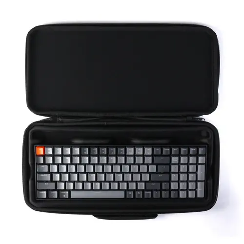 Kалъф за клавиатура Keychon K4 (Plastic) удароустойчив, пластмасов, Черен - image 1