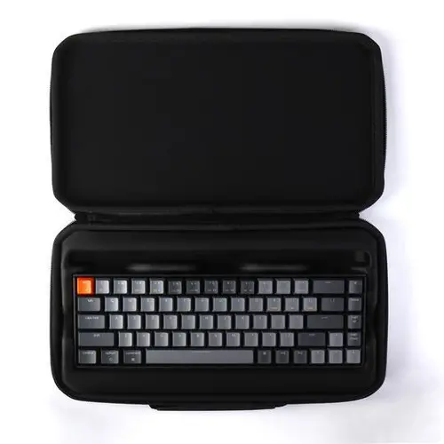 Θήκη πληκτρολογίου Keychon K6 (Plastic) ανθεκτική σε κραδασμούς, πλαστική, Μαύρη - 4