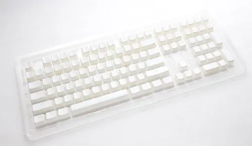 Капачки за механична клавиатура Ducky Pudding White 108-Keycap Set PBT Double-Shot US Layout - image 6