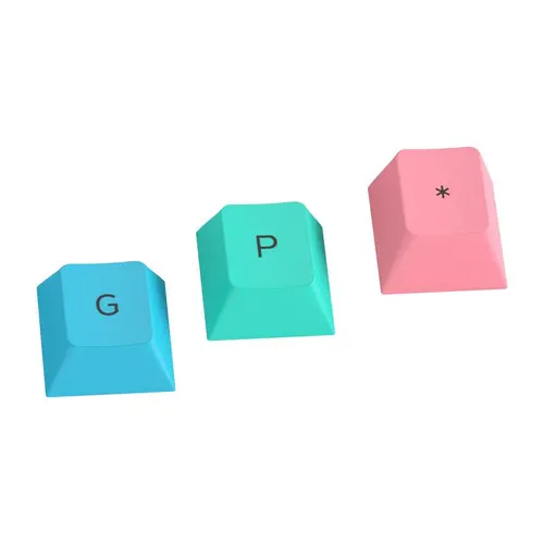 Капачки за механична клавиатура Glorious GPBT Doubleshot 114-Keycap Pastel US-Layout - image 1