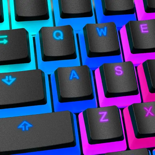 Капачки за механична клавиатура HyperX Pudding Double Shot PBT Keycap Set upgrade kit, Черни - image 2
