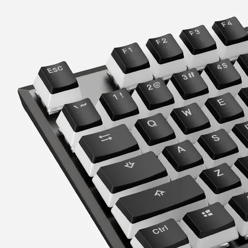 Капачки за механична клавиатура HyperX Pudding Double Shot PBT Keycap Set upgrade kit, Черни - image 4